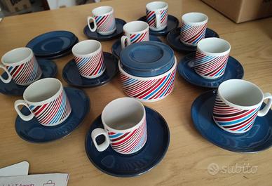 Bicchierini vov e servizio caffè Tognana vintage