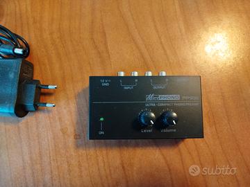 per ascoltare i dischi 