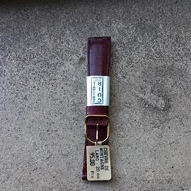 cinturino vintage pelle capra selvatica 