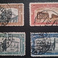 1926 Previdenza Milizia I Serie Completa Viaggiata