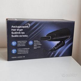 Phon Asciugacapelli Professionale 2200W pieghevole