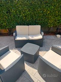 Set divanetti da giardino