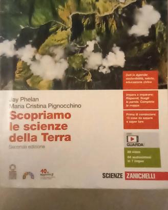 testo Scopriamo le scienze della Terra, seconda ed