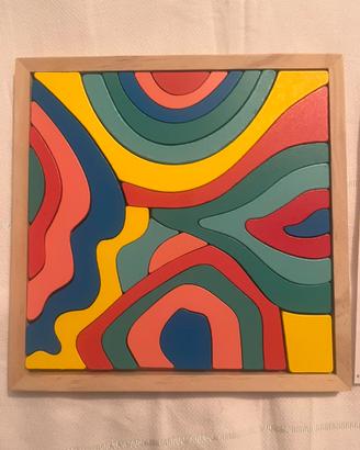 Puzzle in legno Flying Tiger