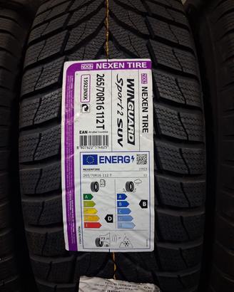 265/70/16 112T Nexen (4 pneumatici)
