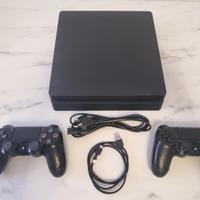 PS4 Slim + 2 joystick