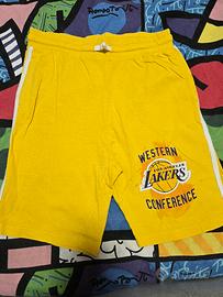 3 pantaloncini da ragazzo marca NBA 