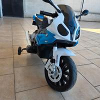 Moto BMW RR giocattolo per bambini