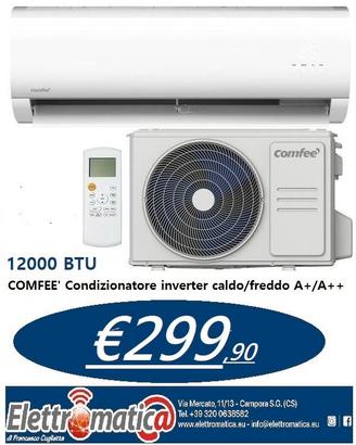 COMFEE' CONDIZIONATORE FISSO 12000 BTU A++/A+ WIFI