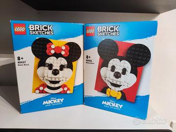 LEGO Brick Sketches 40457-40456 Topolino & Minnie