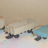 treni favero italia vintage h0 4 carri merce