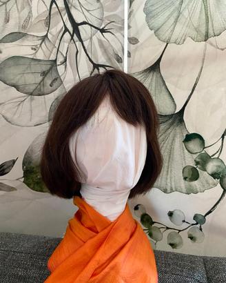 parrucca da donna di capelli veri