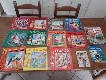 14 libri fiabe anni '50 '60 originali epoca
