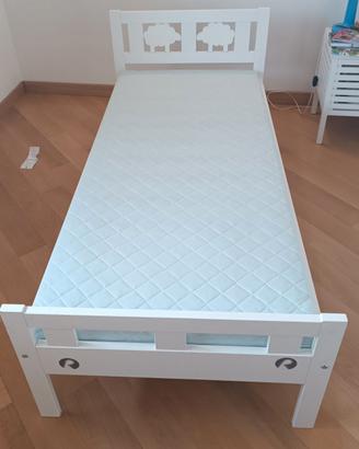 Lettino IKEA KRITTER 70x160 cm con materasso