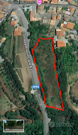 Terreno edificabile + agricolo