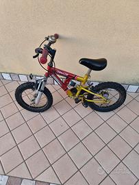 bicicletta bambino 14pollici 2-3 anni