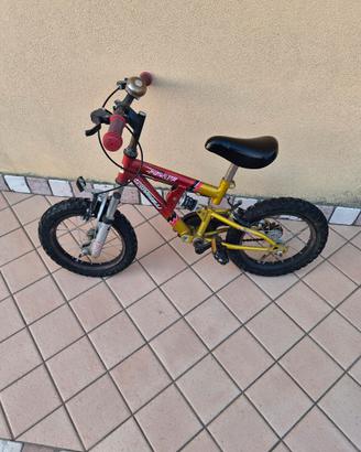 bicicletta bambino 14pollici 2-3 anni