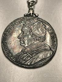 Clemente XI - piastra 1702 R2
