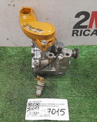 POMPA OLIO RENAULT Megane IV Grand Tour 150007372R
