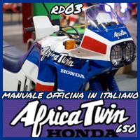 Manuale Officina It Honda Africa Twin Xrv 650 Rd03