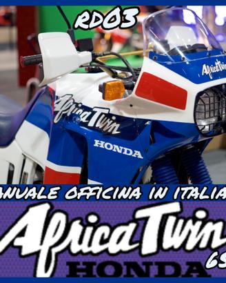 Manuale Officina It Honda Africa Twin Xrv 650 Rd03