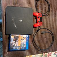 Playstation 4 con joystick e 5 giochi