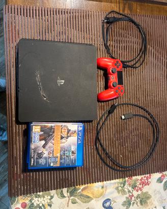 Playstation 4 con joystick e 5 giochi