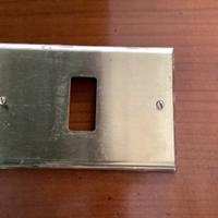 Set plachette per interuttori.