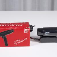 Raro mini asciugacapelli da collezione Faby Line