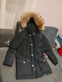 Woolrich artic Parka originale blu 12 anni