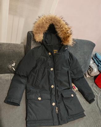 Woolrich artic Parka originale blu 12 anni