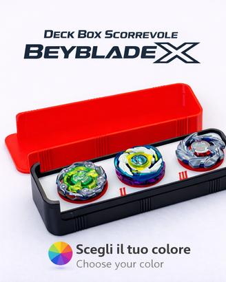 Deck Box Beyblade X Scorrevole Stampato 3D