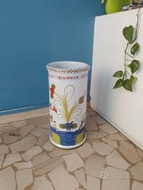 portaombrelli ceramica di faenza
