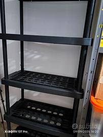 Scaffale resina tecnomat