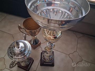 trofei di plastica metallo marmo gare, premiazioni