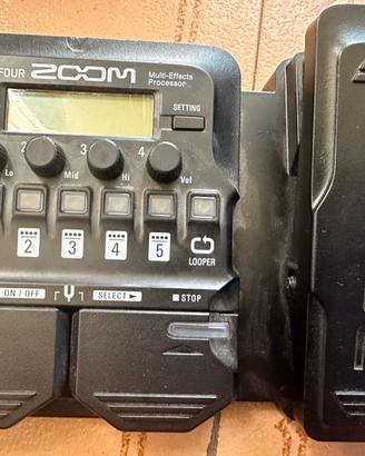 Zoom G1X Four, Multi Fx Chitarra