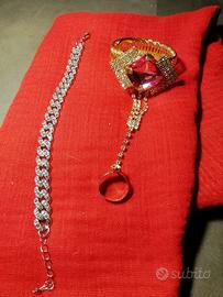 bracciali con brillantini