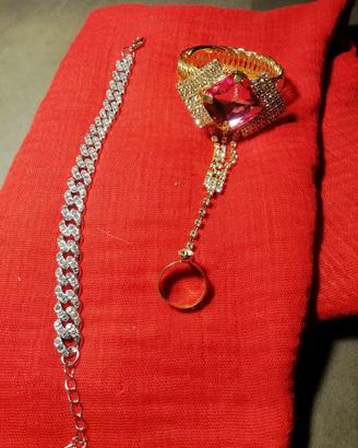 bracciali con brillantini