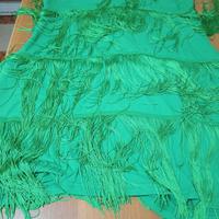 vestito verde con france
