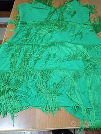 vestito verde con france