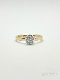 Anello Damiani oro18kt diamante