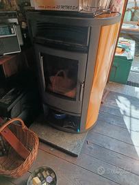 stufa a legna Edilkamin modello IRIS 