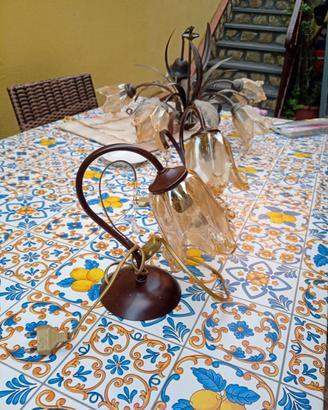 Lampadario e luci da comodno