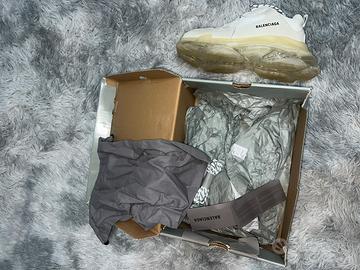 Balenciaga triple s clear sole (Bianchi)