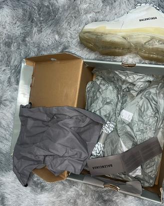 Balenciaga triple s clear sole (Bianchi)