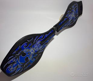 Waveboard / Caster board tipo RipStik nero e blu