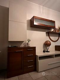 Parete attrezzata modulare