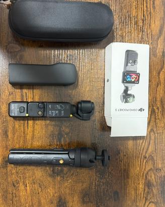 Dji Osmo pocket 3 + Bag e Stativo da tavolo Røde