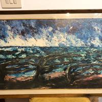 Vento su mare in tempesta