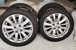 Set gomme estive R16 con cerchi in lega